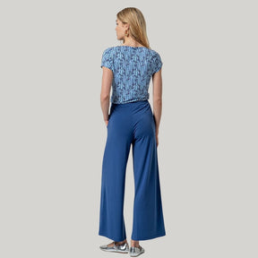 Surkana Women's Wide Pants in Blue
