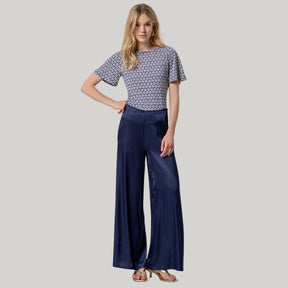 Surkana Women's Wide Pants in Night Blue