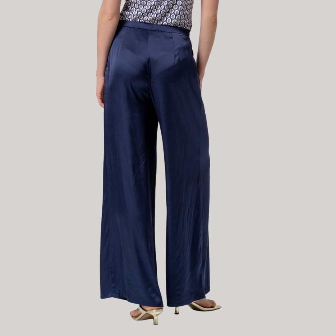 Surkana Women's Wide Pants in Night Blue
