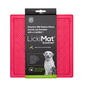Lickimat Soother Pink Dog