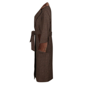 WG Women's Paddington Long Coat in Coffee