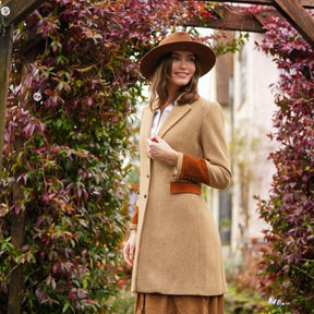 Welligogs Demelza Wool Coat in Camel