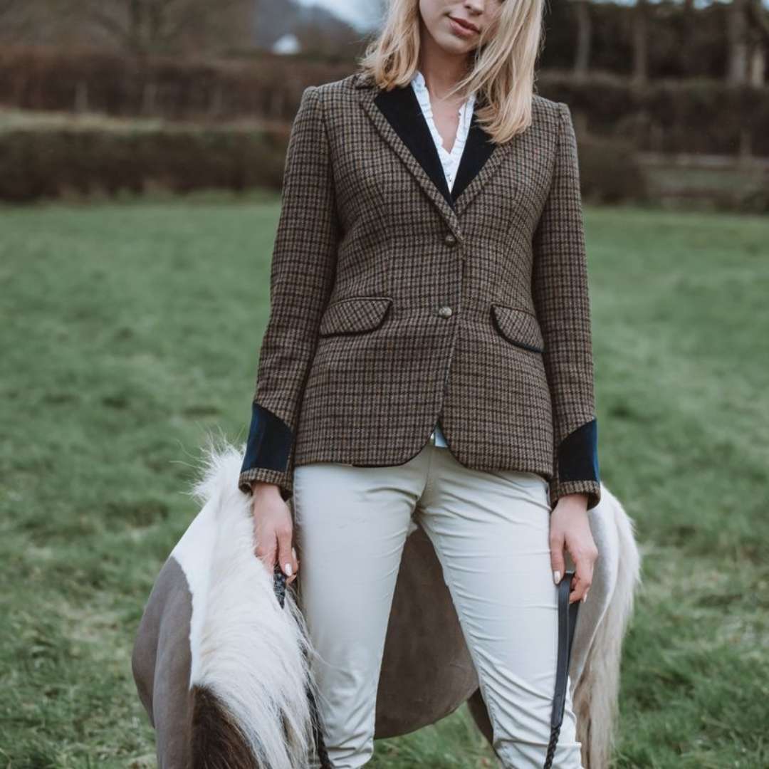 Welligogs Grantham Wool Jacket in Sage Check