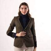 Welligogs Grantham Wool Jacket in Sage Check