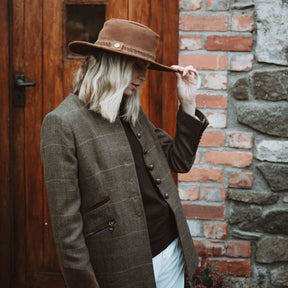 Welligogs Knightsbridge Cashmere Jacket in Chocolate