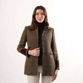 Welligogs Knightsbridge Cashmere Jacket in Chocolate