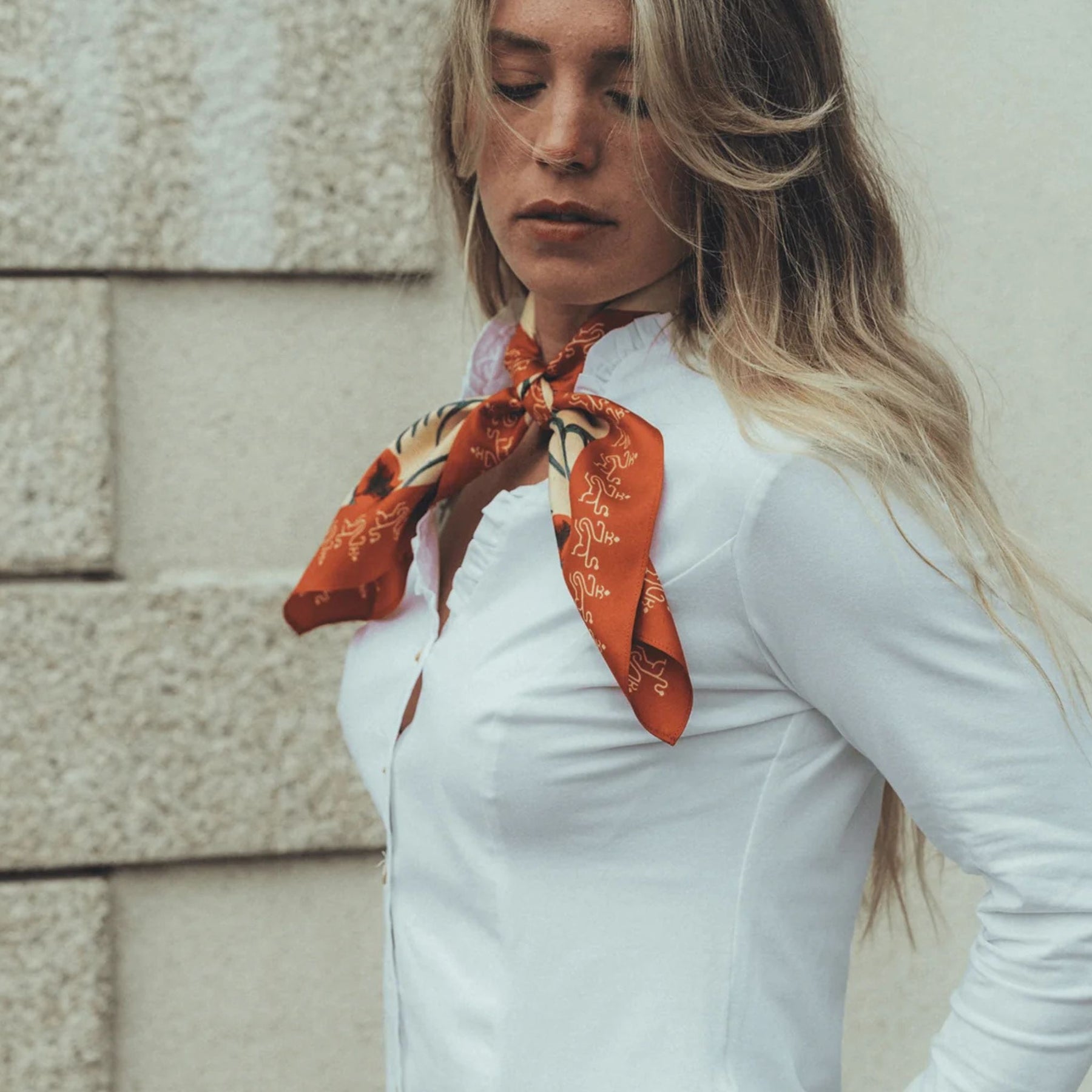 Welligogs Women's Cassandra Shirt in Ivory White