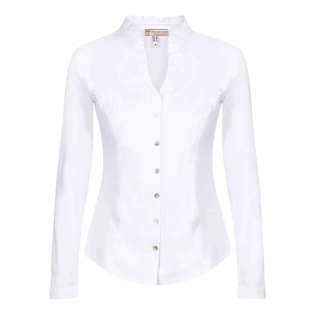Welligogs Women's Cassandra Shirt in Ivory White