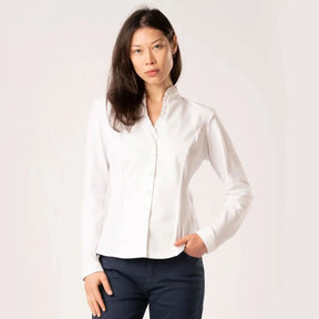 Welligogs Women's Cassandra Shirt in Ivory White