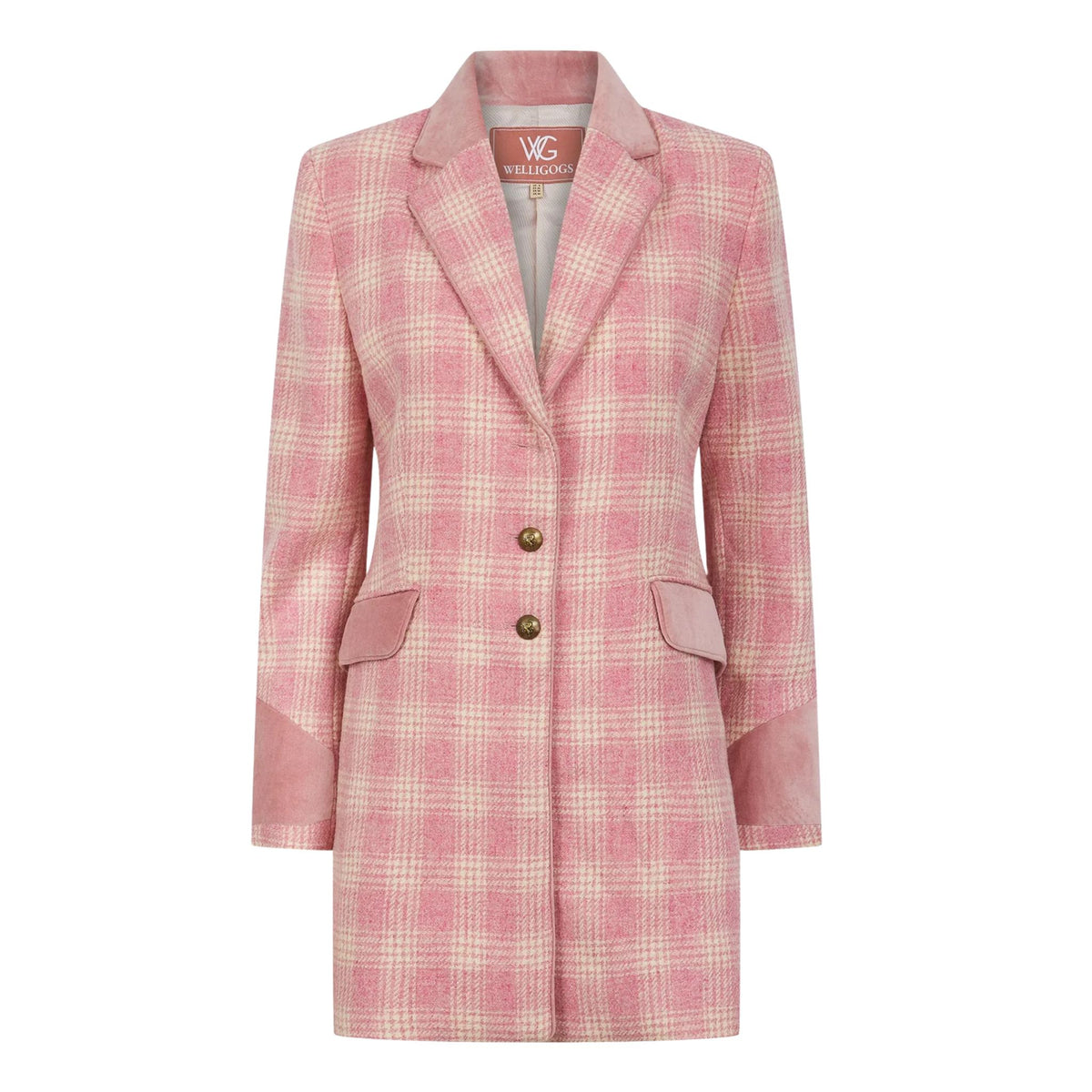 Welligogs Women's Evelyn Coat in Blush Pink