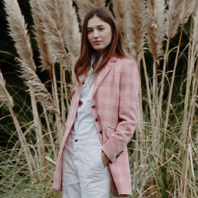 Welligogs Women's Evelyn Coat in Blush Pink