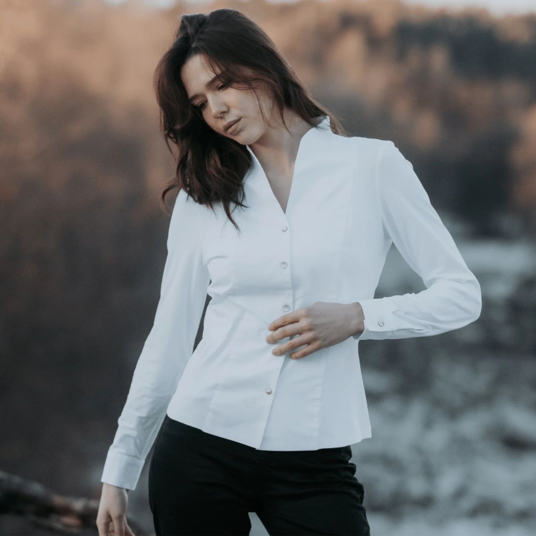 Welligogs Women's Kate Shirt in White