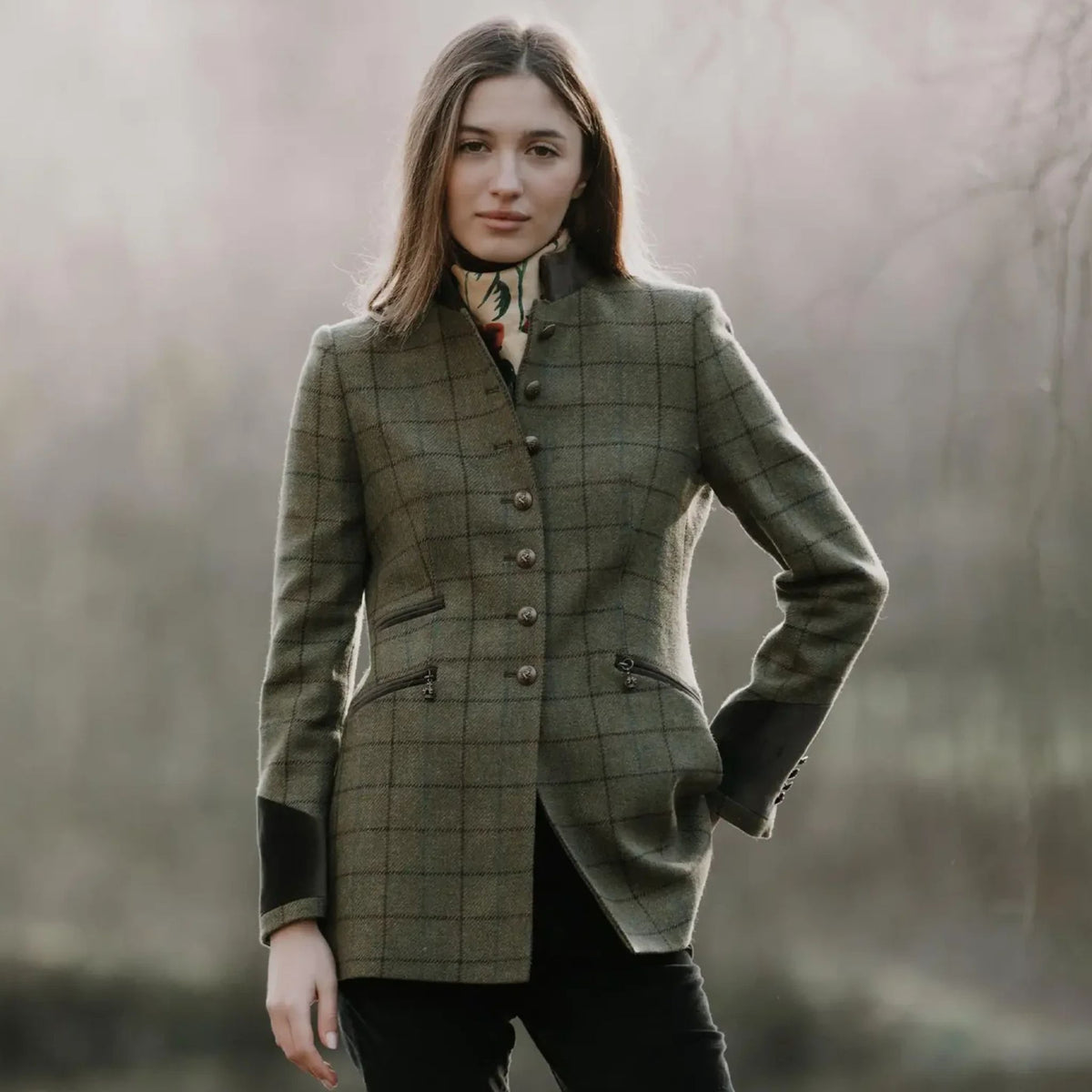 Welligogs Women's Knightsbridge Jacket in Fern