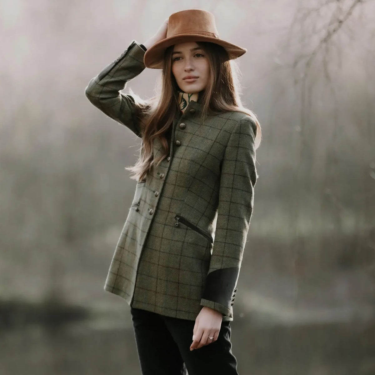 Welligogs Women's Knightsbridge Jacket in Fern