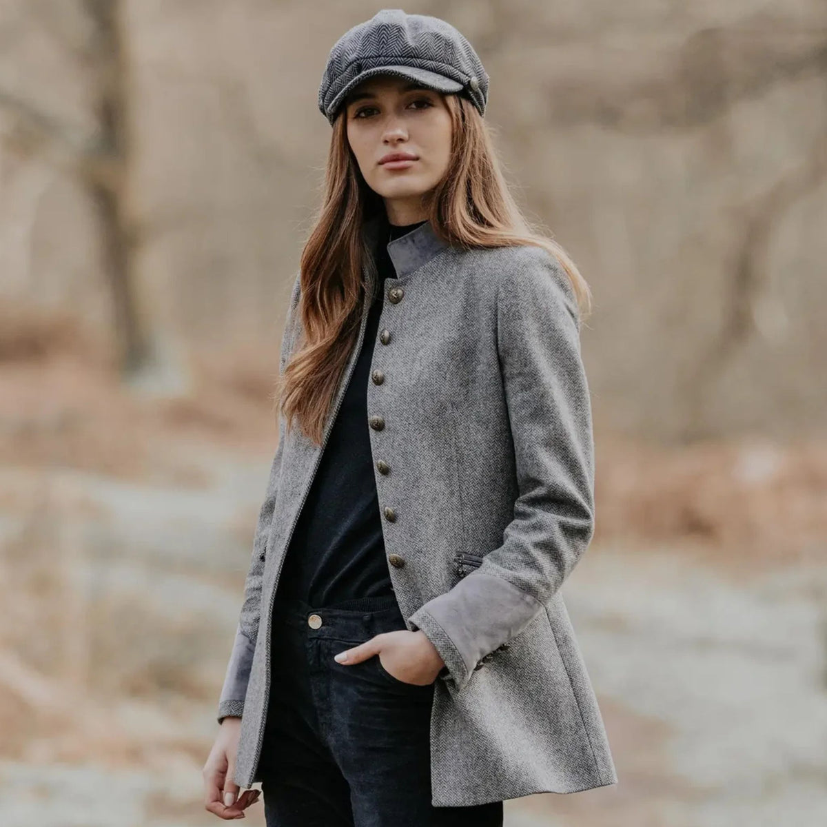 Welligogs Women's Knightsbridge Jacket in Mist