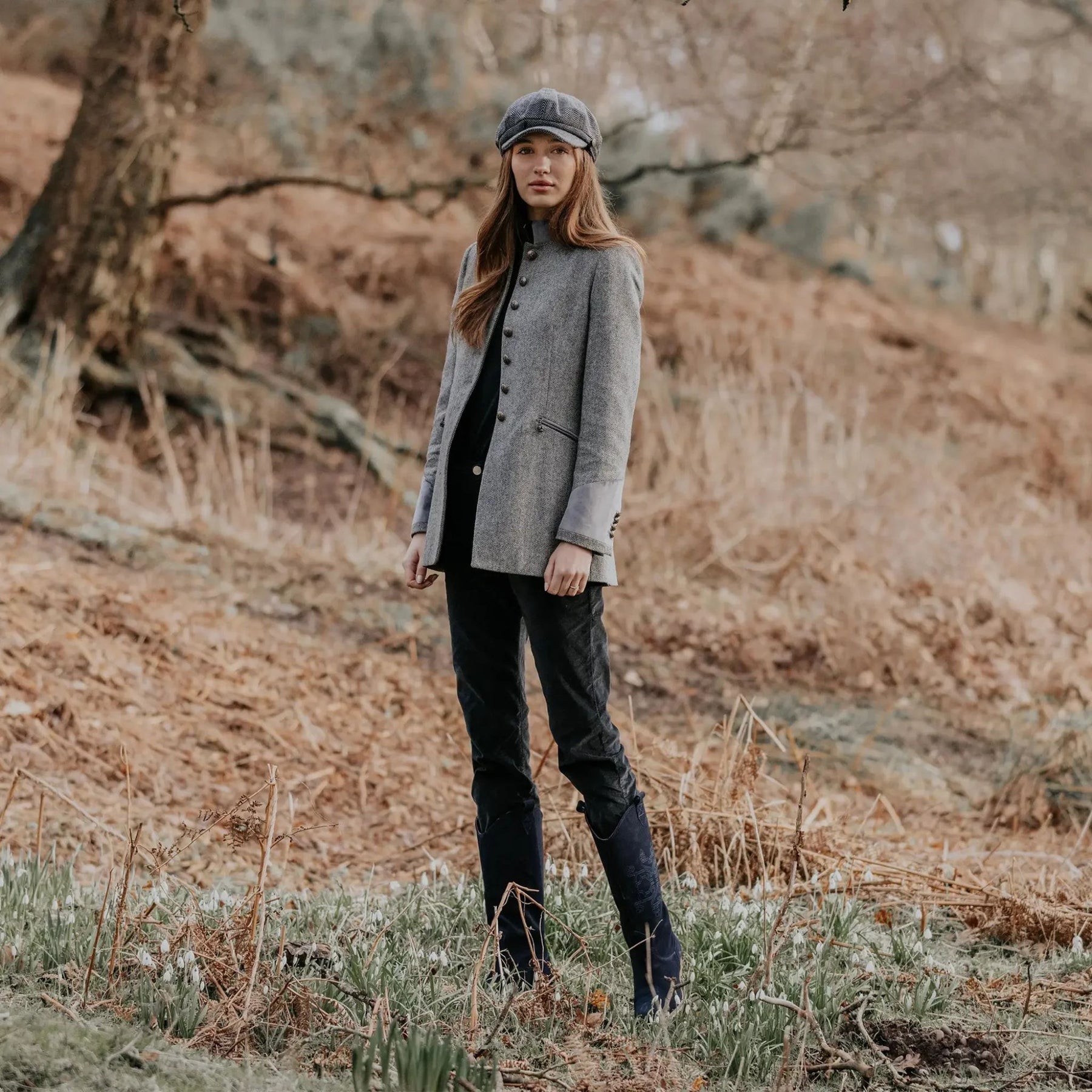 Welligogs Women's Knightsbridge Jacket in Mist