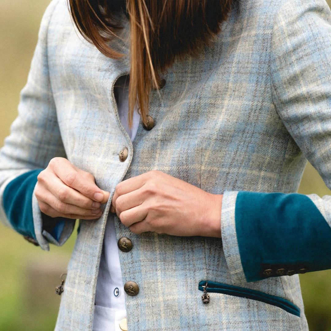 Welligogs Women's Knightsbridge Jacket in Sky Blue