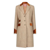 Welligogs Women's Demelza Hazelnut Wool Coat