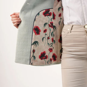 Welligogs Women's Henley Jacket in Jelly Mint