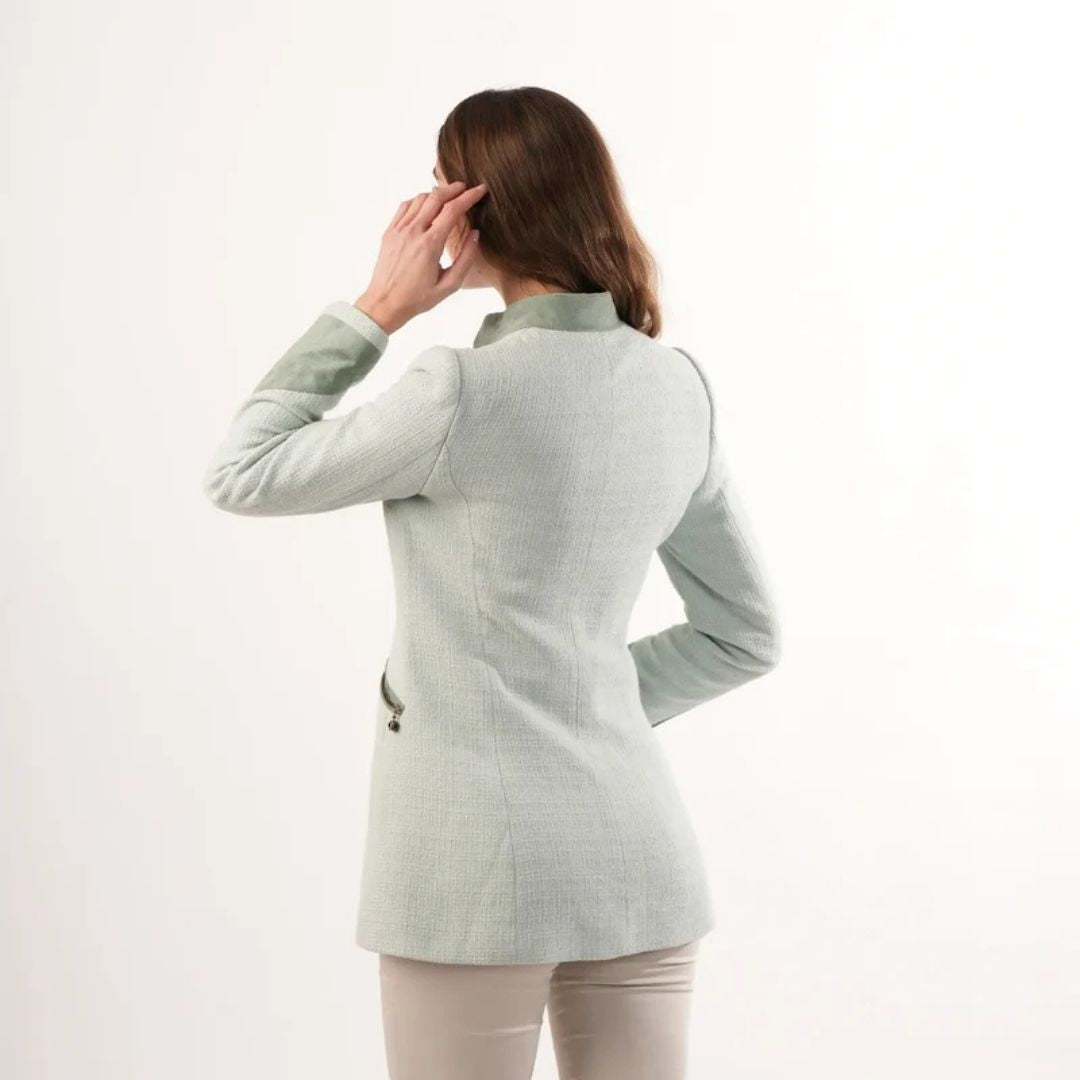 Welligogs Women's Henley Jacket in Jelly Mint