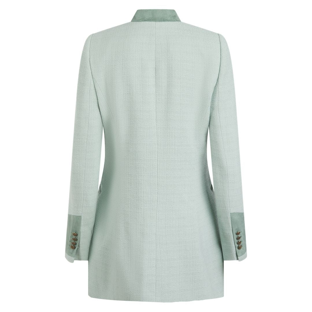 Welligogs Women's Henley Jacket in Jelly Mint