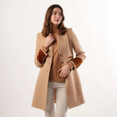Welligogs Women's Oxford Amber Wool Coat in Haze