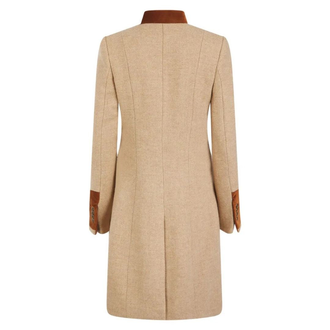 Welligogs Women's Oxford Amber Wool Coat in Haze