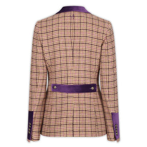 Welligogs Women's Westminster Check Wool Jacket in Hunter