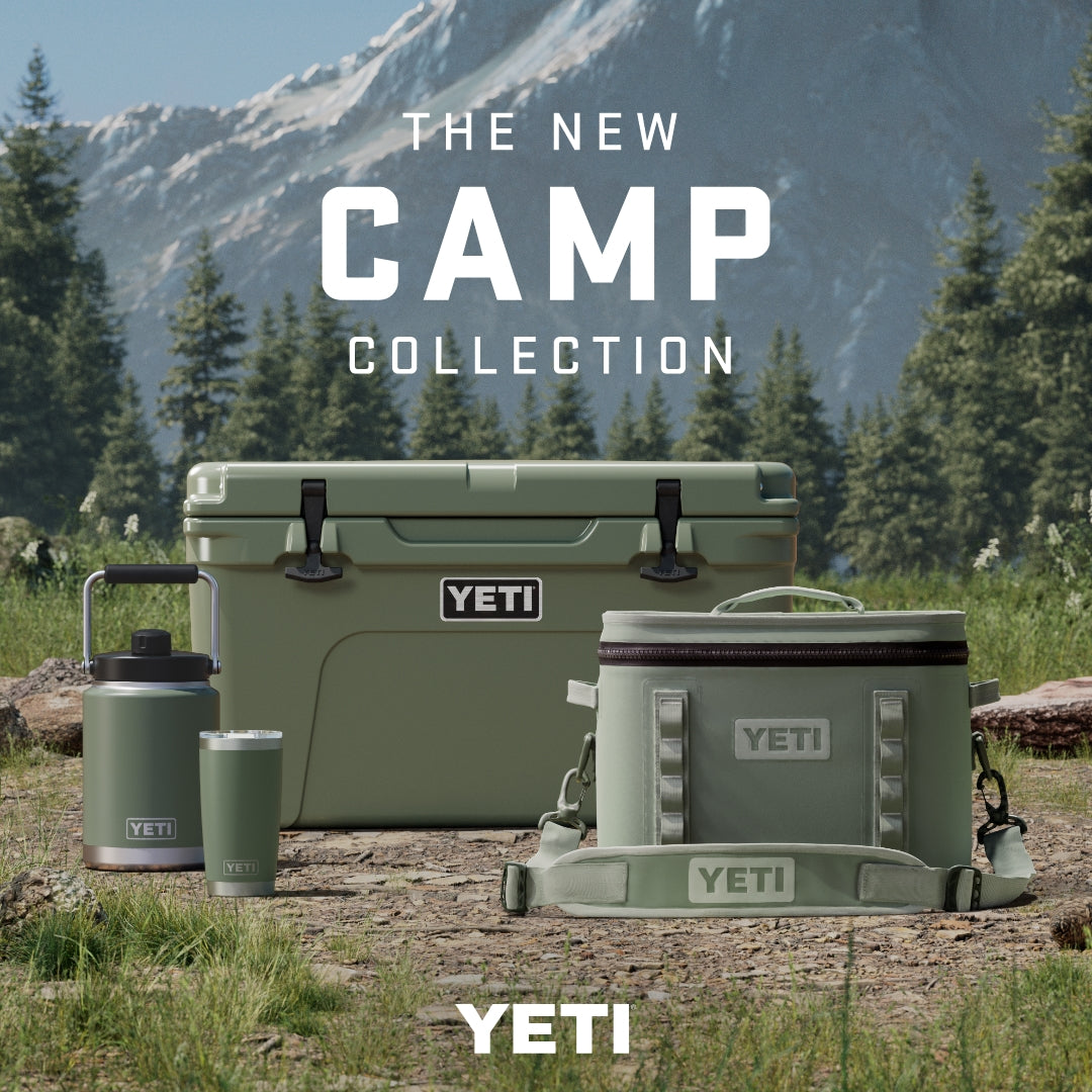 Yeti Rambler 46 Oz Bottle with Chug Cap in Camp Green (1400ml)