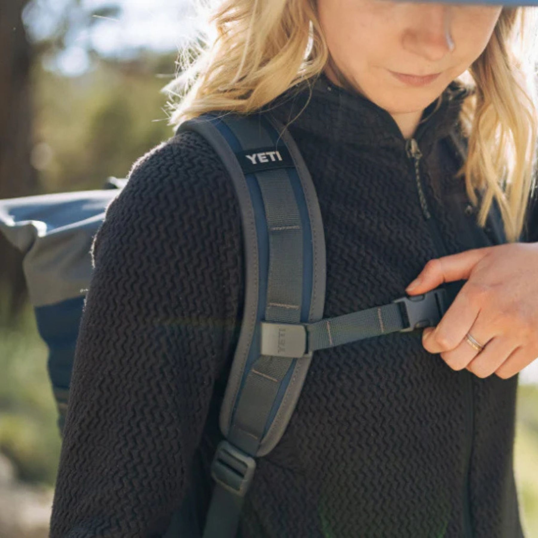 YETI Hopper M12 Backpack in Black Forest Green