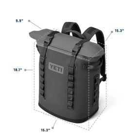 YETI Hopper M20 Backpack in Black Forest Green