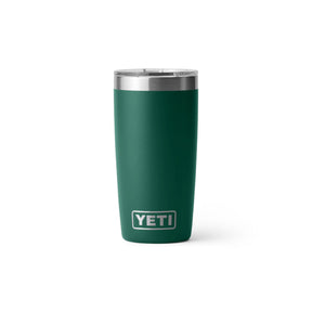 YETI Rambler 10 Oz Tumbler in Black Forest Green (295ml) with Magslider Lid