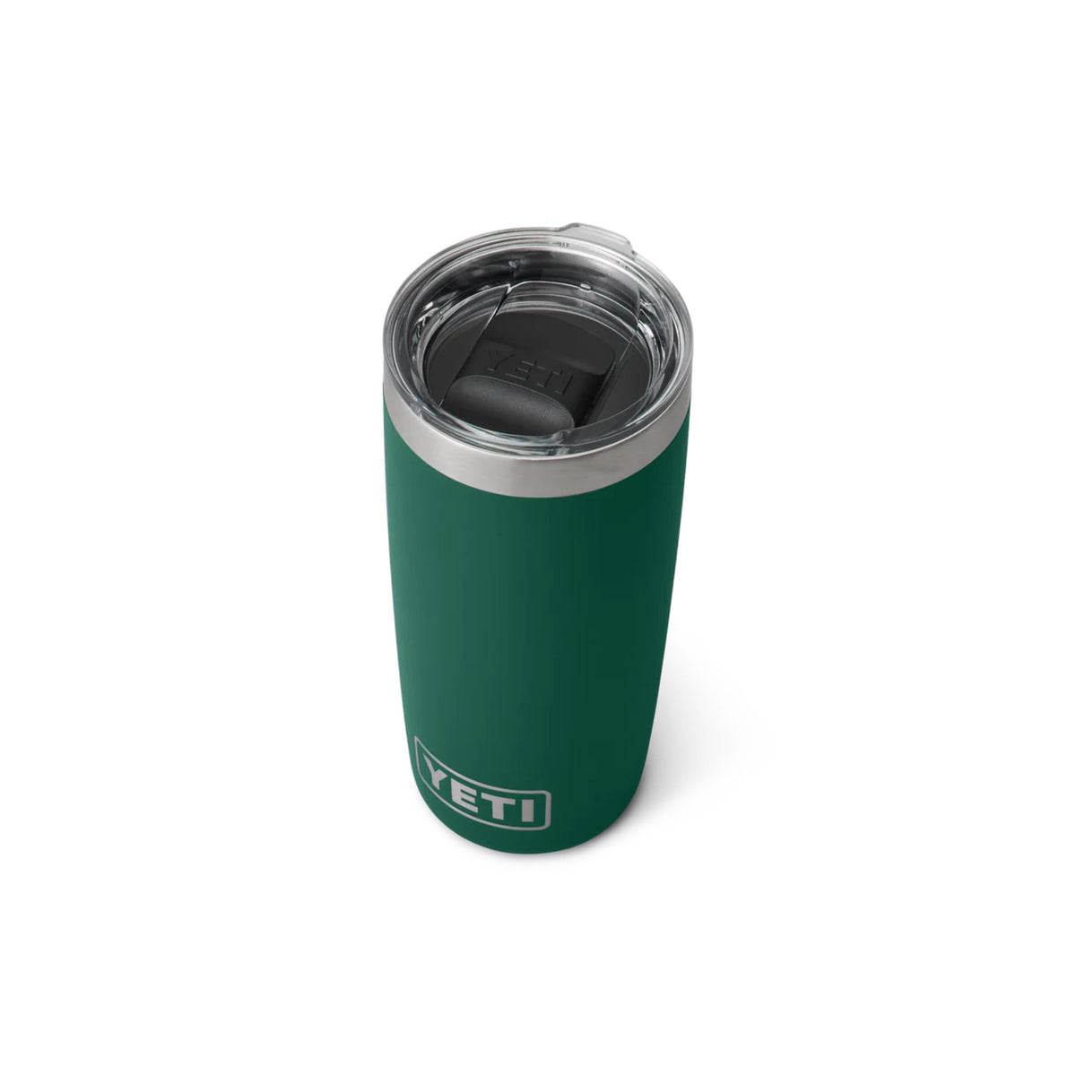 YETI Rambler 10 Oz Tumbler in Black Forest Green (295ml) with Magslider Lid