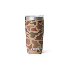 YETI Rambler 10 Oz Tumbler in Wetlands Camo (295ml) with Magslider Lid