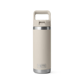 YETI Rambler 18 Oz Bottle in Cape Taupe (532ml) with Straw Cap