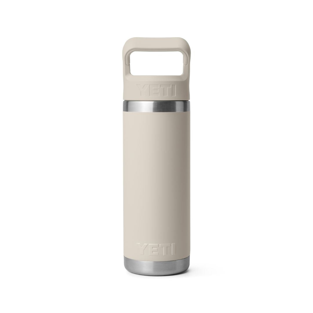 YETI Rambler 18 Oz Bottle in Cape Taupe (532ml) with Straw Cap