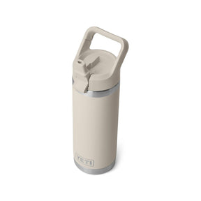 YETI Rambler 18 Oz Bottle in Cape Taupe (532ml) with Straw Cap