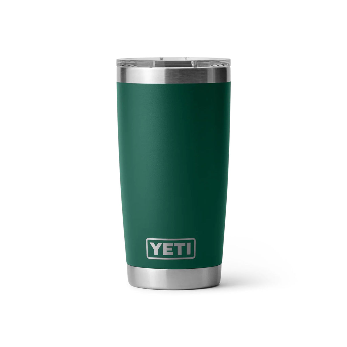YETI Rambler 20 Oz Tumbler in Black Forest Green (591ml) with Magslider Lid