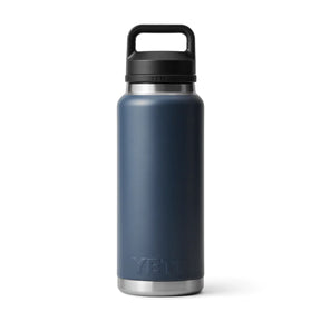YETI Rambler 36 Oz Bottle in Navy (1065 ml) with Chug Cap