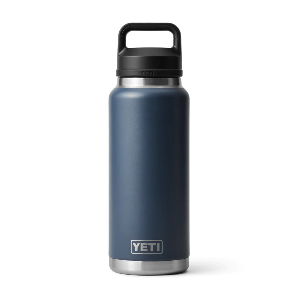 YETI Rambler 36 Oz Bottle in Navy (1065 ml) with Chug Cap