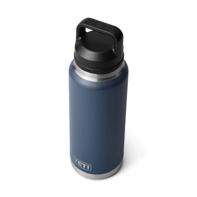 YETI Rambler 36 Oz Bottle in Navy (1065 ml) with Chug Cap