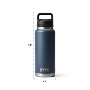 YETI Rambler 36 Oz Bottle in Wetlands Camo (1065 ml) with Chug Cap