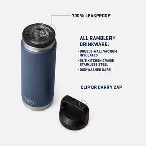 YETI Rambler Chug Bottle 26oz Riverhead Green