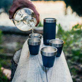 YETI Shot Glasses with Carrying Case in Navy