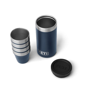 YETI Shot Glasses with Carrying Case in Navy