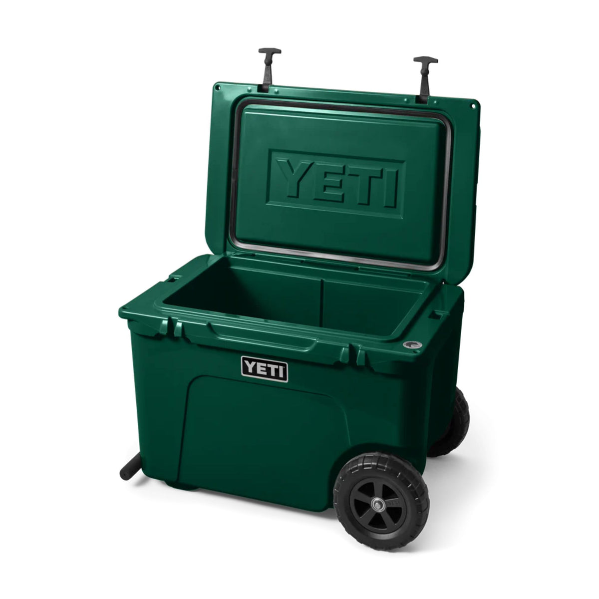 YETI Tundra Haul Wheeled Cool Box in Black Forest Green