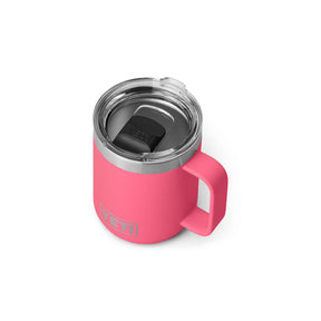 YETI Rambler 10 Oz Stackable Mug in Tropical Pink (296ml) with Magslider Lid