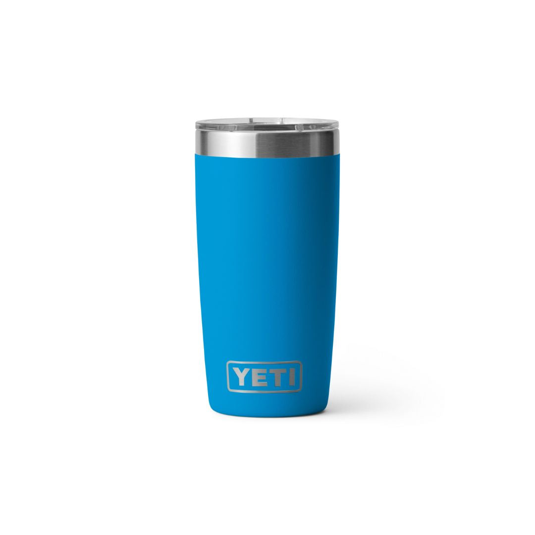 YETI Rambler 10 Oz Tumbler in Big Wave Blue (296ml) with Magslider Lid