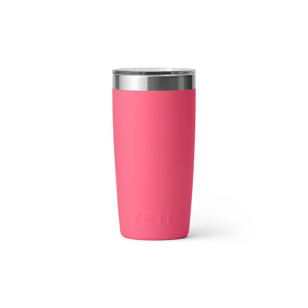 YETI Rambler 10 Oz Tumbler in Tropical Pink (296ml) with Magslider Lid