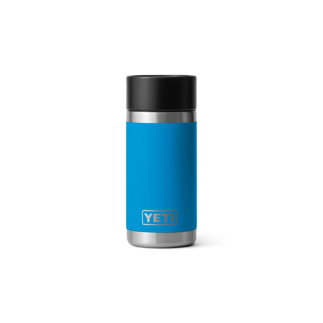 YETI Rambler 12 Oz Bottle in Big Wave Blue (354ml) with HotShot Cap